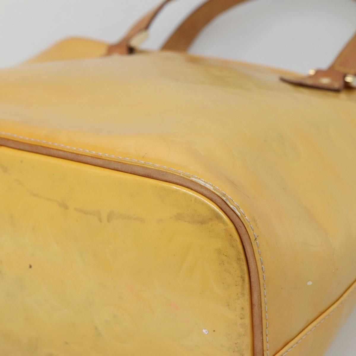 Louis Vuitton LOUIS VUITTON Monogram Vernis Houston Hand Bag Gris M91053 Size ONE SIZE - 15 Thumbnail