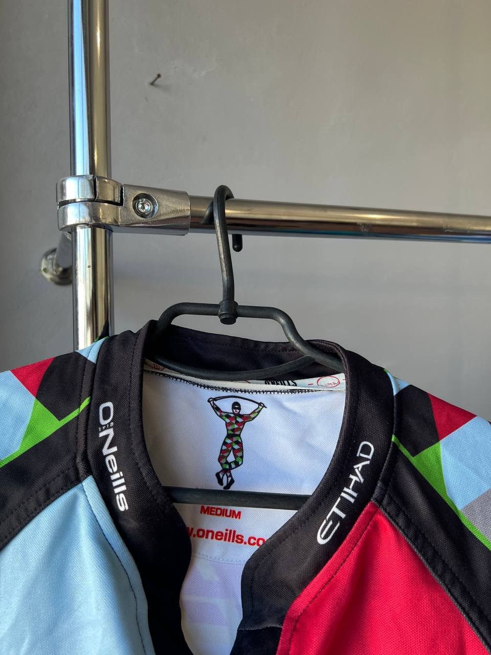 O'Neills 2012/13 HARLEQUINS PLAYER ISSUED AWAY RUGBY SHIRT JERSEY SzM Size US M / EU 48-50 / 2 - 12 Thumbnail