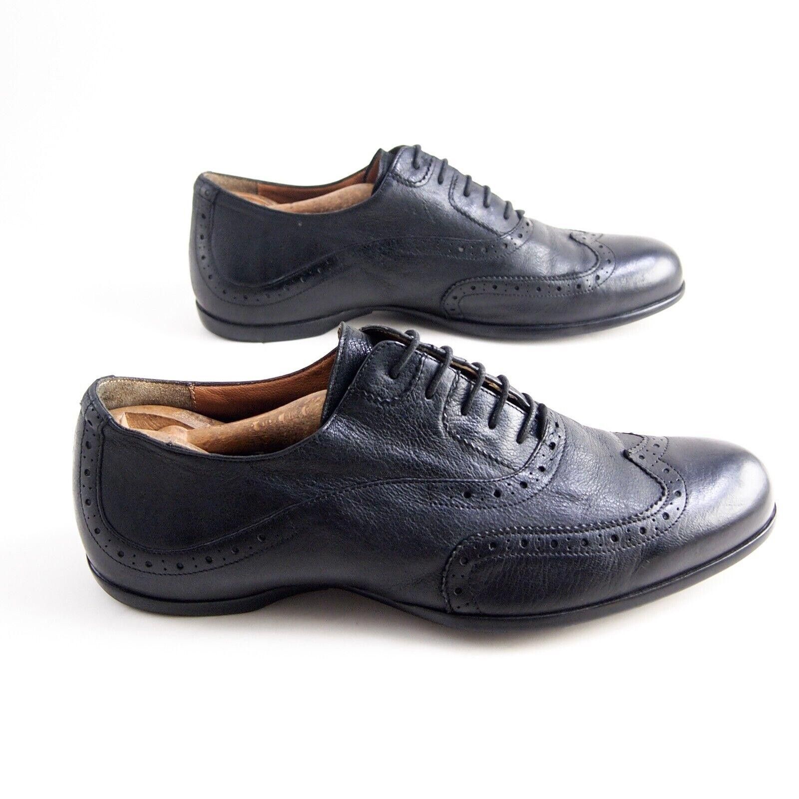 Kenzo Kenzo Wingtip Oxfords Black Leather Mens EU 41 US 8 Size US 8 / EU 41 - 5 Thumbnail