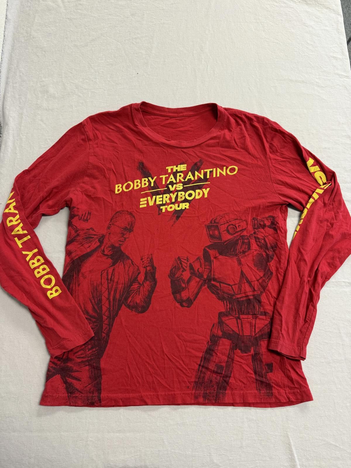 Designer Logic Rap T-shirt Bobby Tarantino Tour Long Sleeve L Size US L / EU 52-54 / 3 - 1 Thumbnail