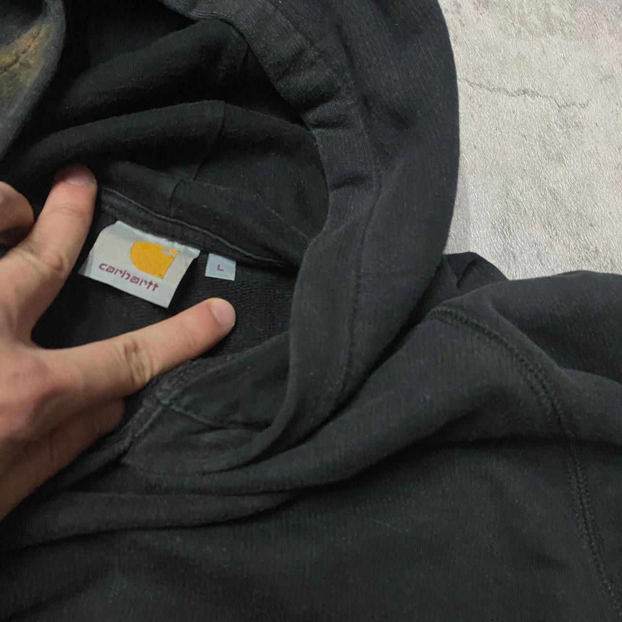 Carhartt Black Carhartt hoodie with a worn look Size US L / EU 52-54 / 3 - 4 Thumbnail