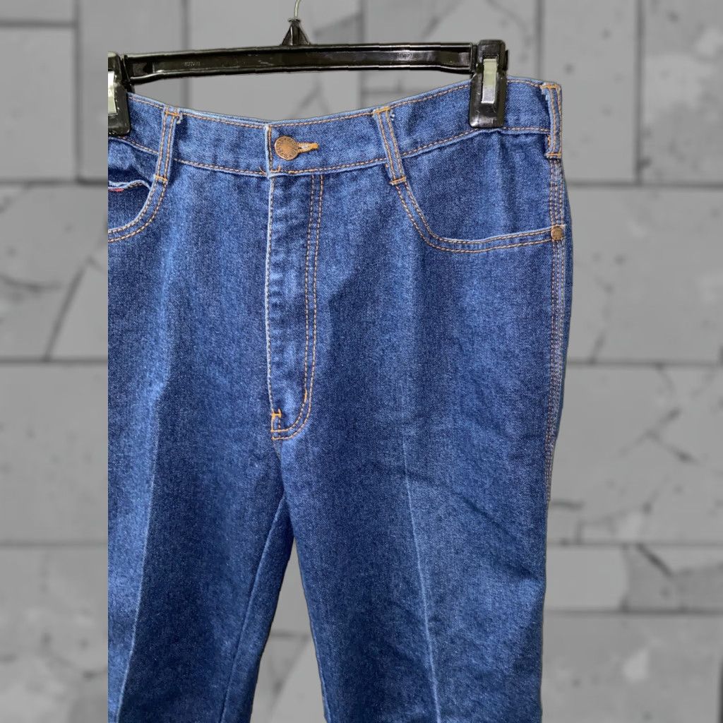 Denime Roglins Jeans Denim Zip Fly Blue 30x26 Mens Regular Size 30 Inseam 26 Denim Jeans Size US 30 / EU 46 - 1 Thumbnail