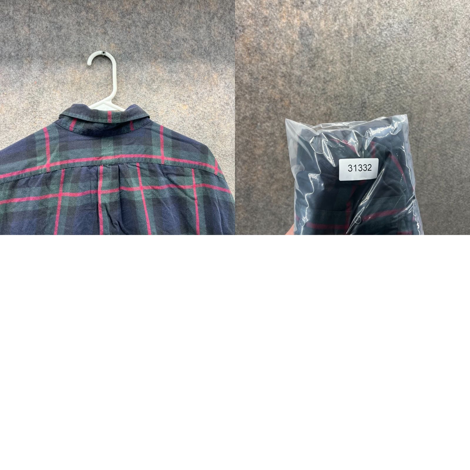 Polo Ralph Lauren VINTAGE Polo Ralph Lauren Shirt Mens XXL Blue Button Down Blackwatch Tartan Plaid Blake Size US XXL / EU 58 / 5 - 9 Thumbnail