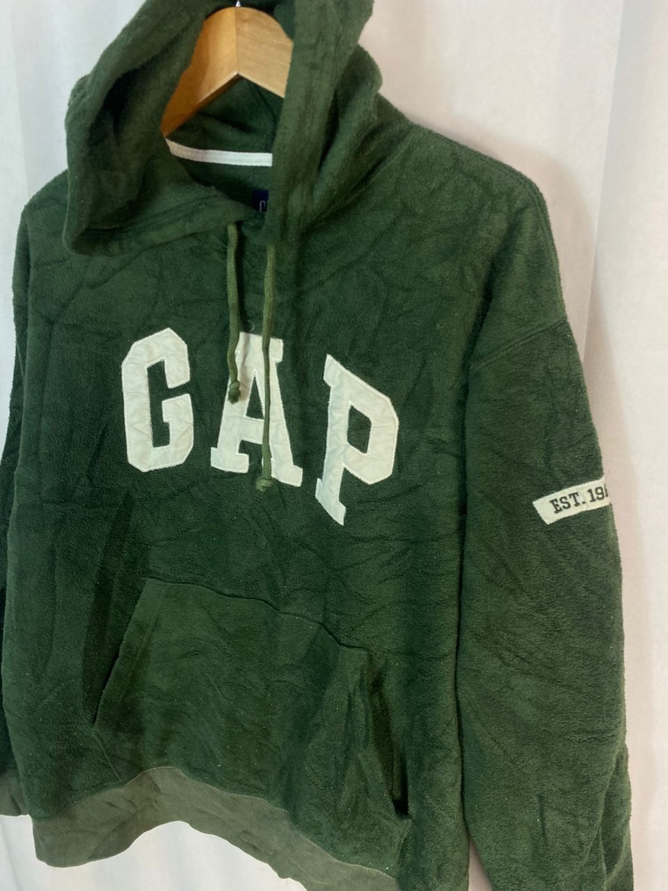 Gap × Vintage Vintage gap spellout hoodie pullover Size US M / EU 48-50 / 2 - 2 Thumbnail