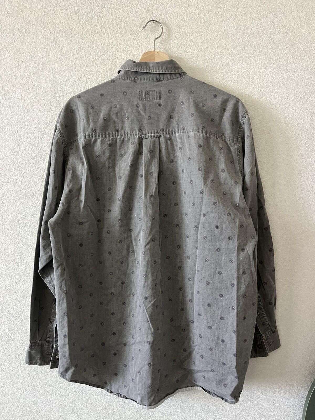 Wrangler Vintage Wrangler Timber Creek Grey Pattern Button Down⁠ L/XL Size US XL / EU 56 / 4 - 4 Thumbnail