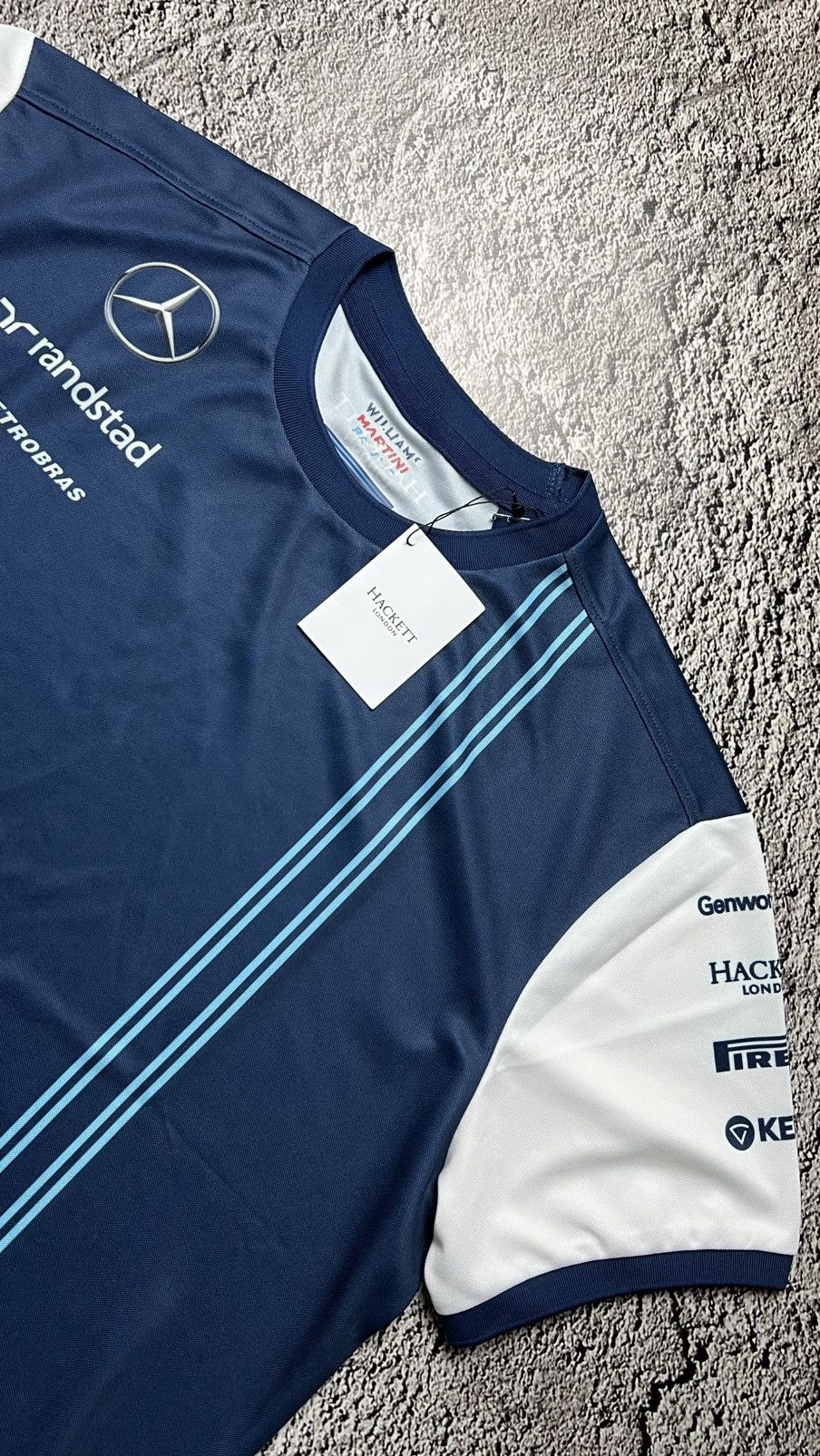 Hackett NWT‼️F1 Formula uno racing Hackett 2015 Williams t shirt Size US L / EU 52-54 / 3 - 2 Thumbnail