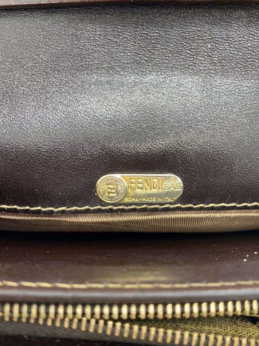Fendi Fendi Zucca Canvas Bi-Fold Wallet Brown Monogram Size ONE SIZE - 3 Thumbnail