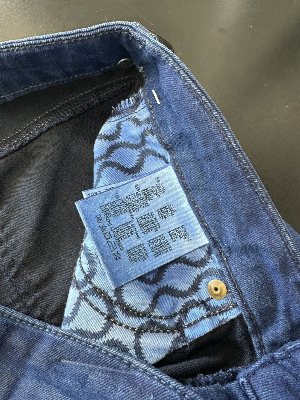 Lee × Vivienne Westwood VIVIENNE WESTWOOD LEE RHINESTONE ORB DENIM MONROE JEANS Size 30" / US 8 / IT 44 - 10 Thumbnail
