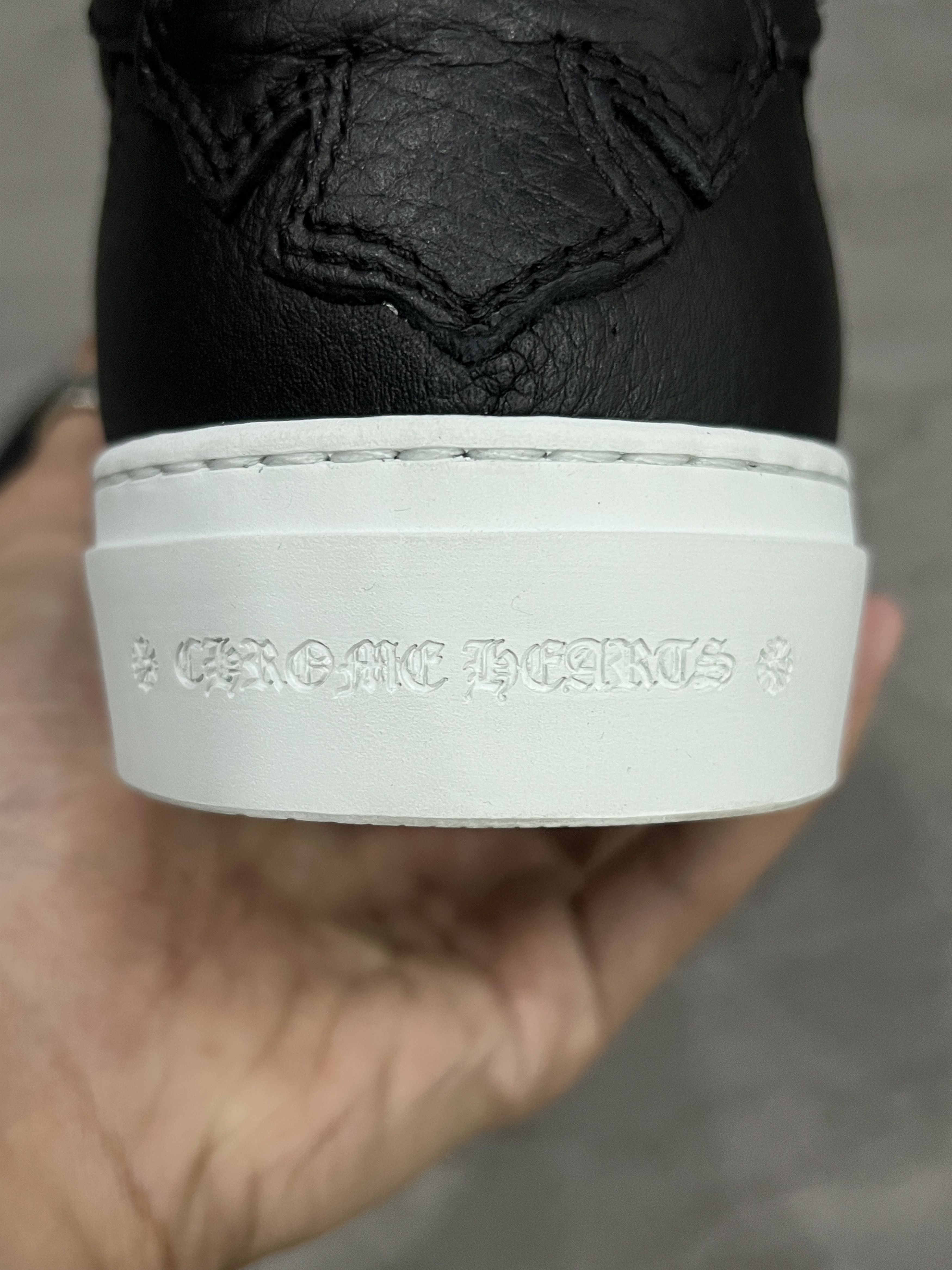 Chrome Hearts Chrome Hearts Dagger Slip On Sneakers Black 41 Size US 8 / EU 41 - 10 Thumbnail