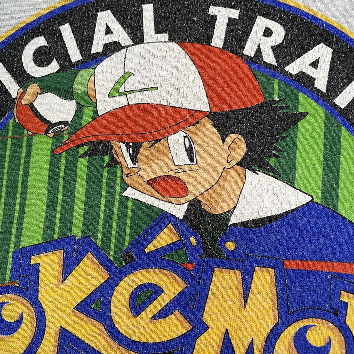 Pokemon × Vintage Vintage 90s Pokemon Ash Trainer Anime T Shirt Nintendo Size US S / EU 44-46 / 1 - 6 Thumbnail