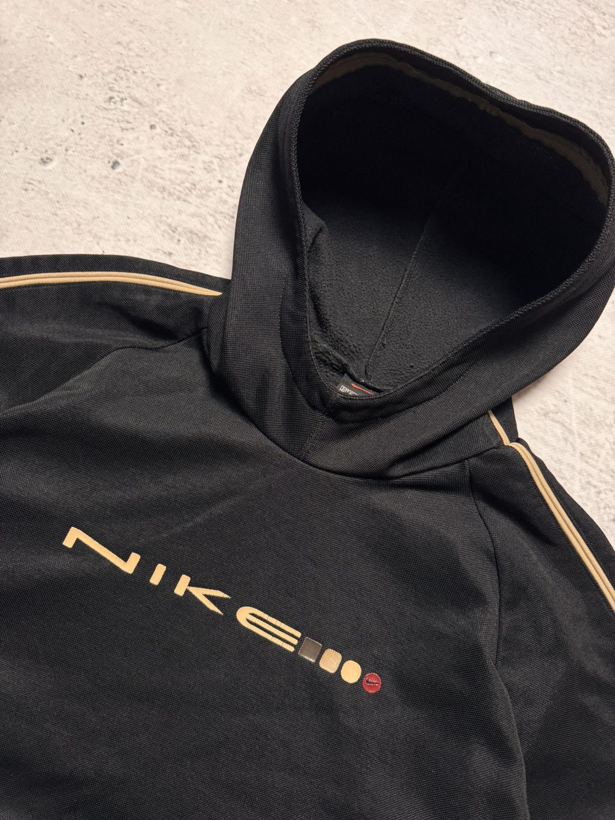 Nike × Vintage NIKE VINTAGE CENTER LOGO OVERSIZE BOXY HOODIE Size US XL / EU 56 / 4 - 4 Thumbnail
