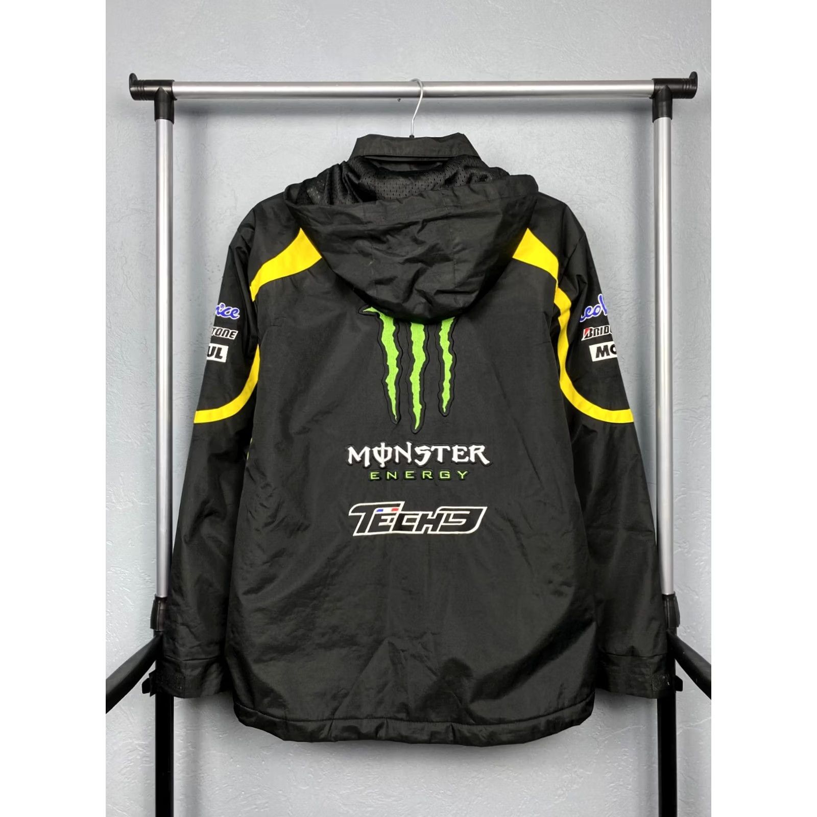 Vintage Monster Racing Vintage Mens Jacket M Black Nike? Size US M / EU 48-50 / 2 - 6 Thumbnail