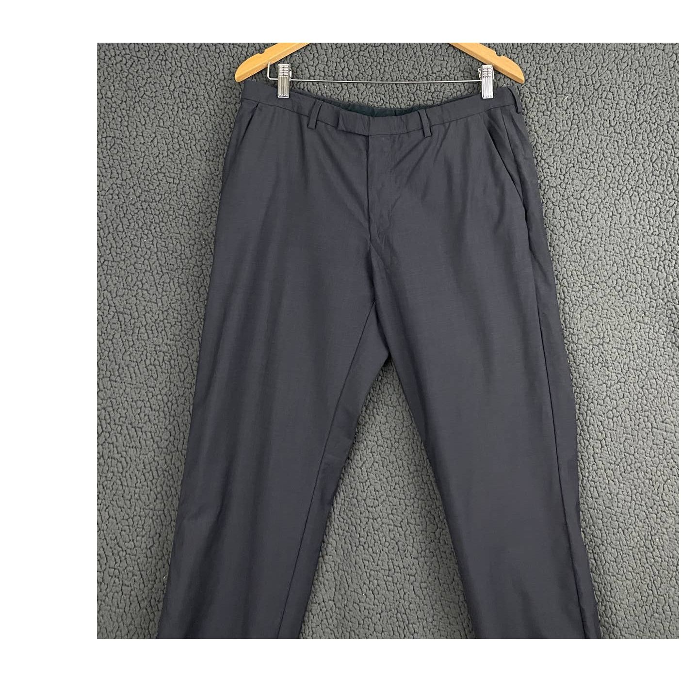Hugo Boss Hugo Boss Dress Pants 34 R Men's 100% Virgin Wool Size US 34 / EU 50 - 10 Thumbnail