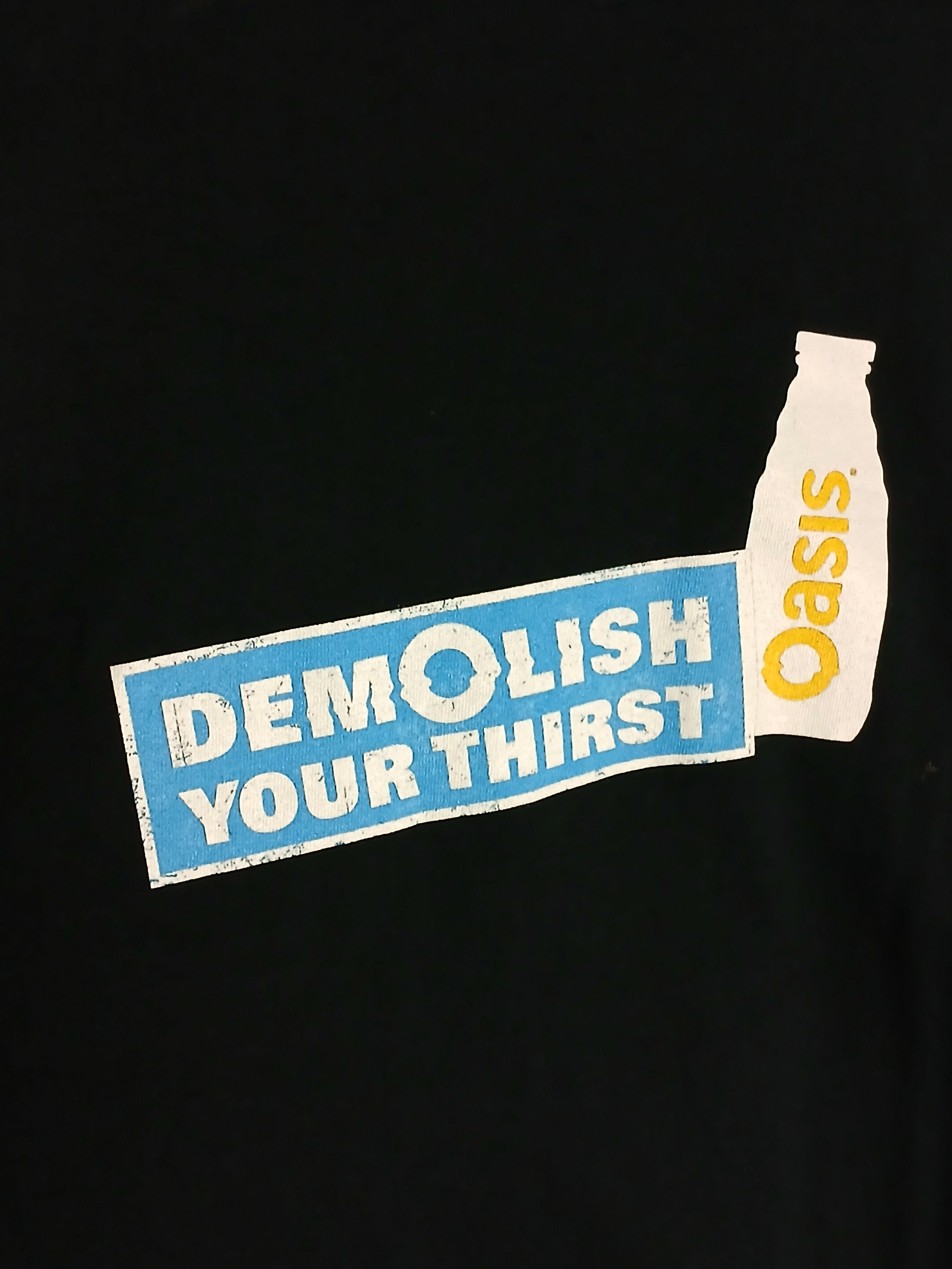 Band Tees × Vintage Vintage Oasis Demolish Your Thirst T-Shirt Size US XL / EU 56 / 4 - 4 Thumbnail