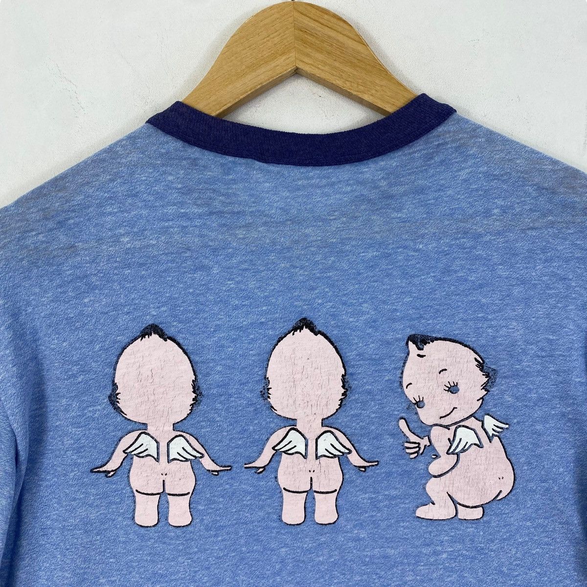 Vintage Vintage 80's ANGEL BABIES Graphic Tee Shirt Size US M / EU 48-50 / 2 - 5 Thumbnail