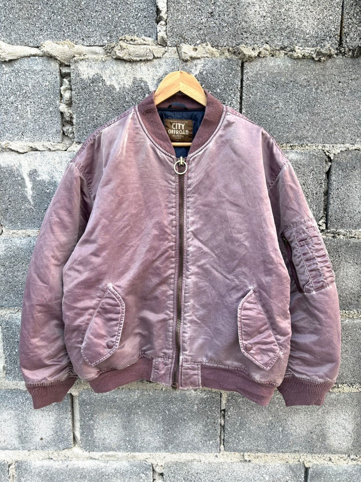 Alpha Industries FADED Alpha Ma-1 Flight Bomber Jacket Size US L / EU 52-54 / 3 - 1 Thumbnail