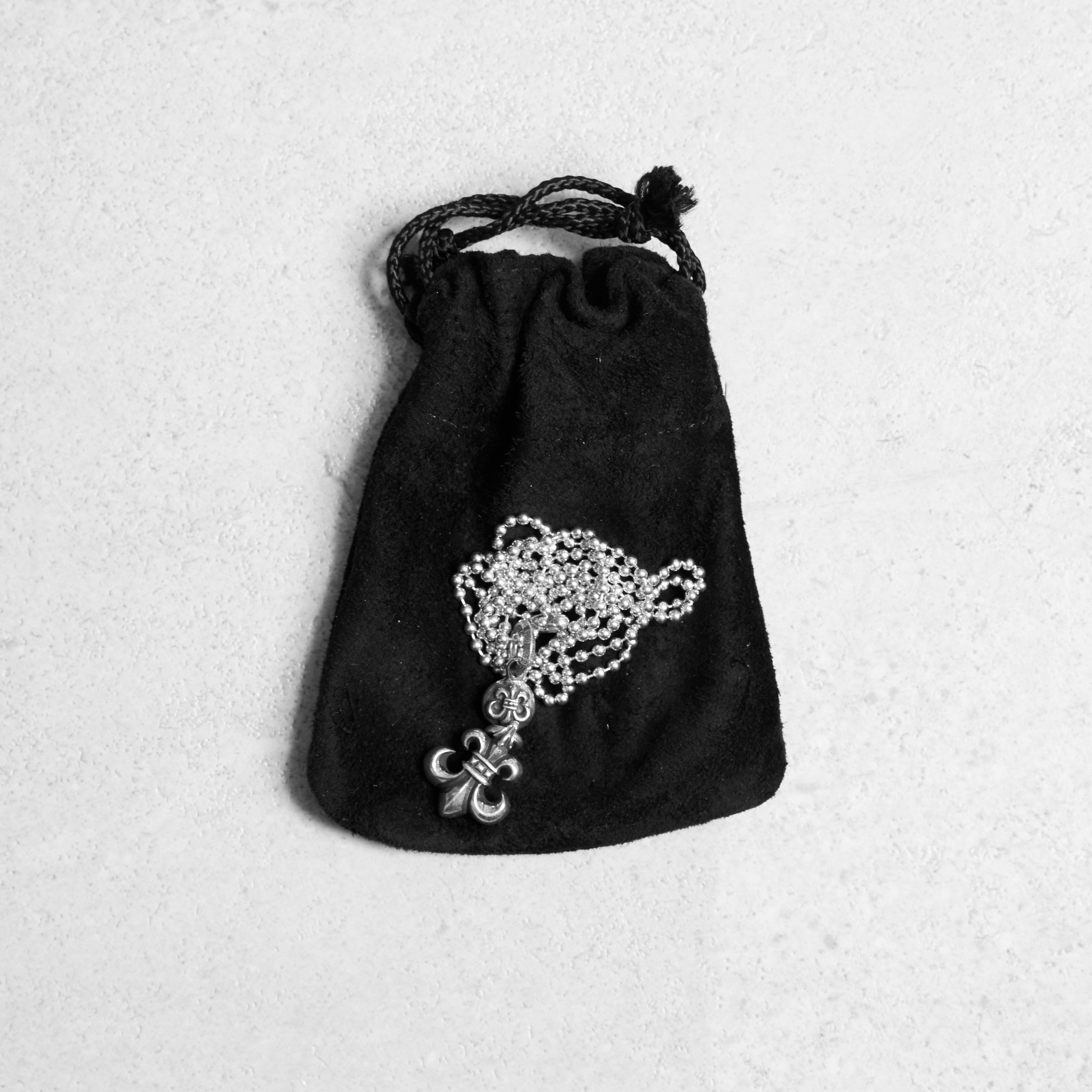 Chrome Hearts CHROME HEARTS One Ball BS Fleur Silver Necklace Size ONE SIZE - 7 Thumbnail