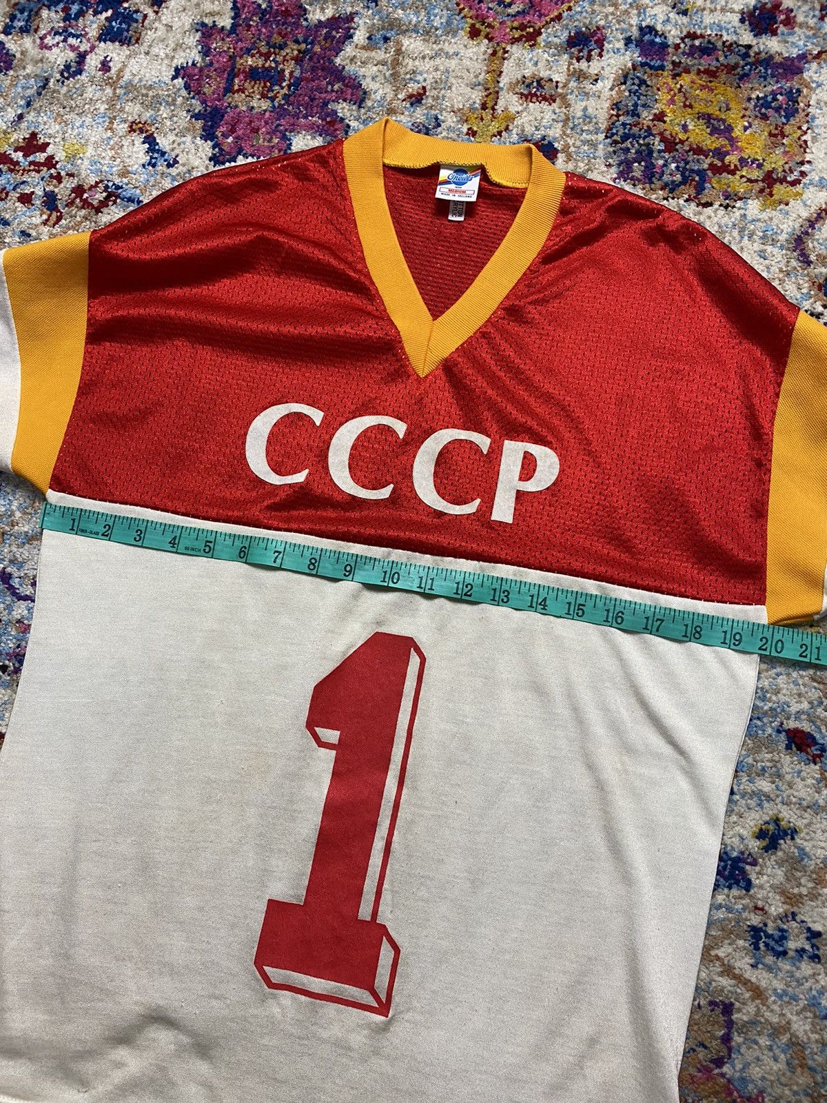 O'Neills CCCP 1980' Soviet Union football O'Neill's Shirt Size US M / EU 48-50 / 2 - 10 Thumbnail