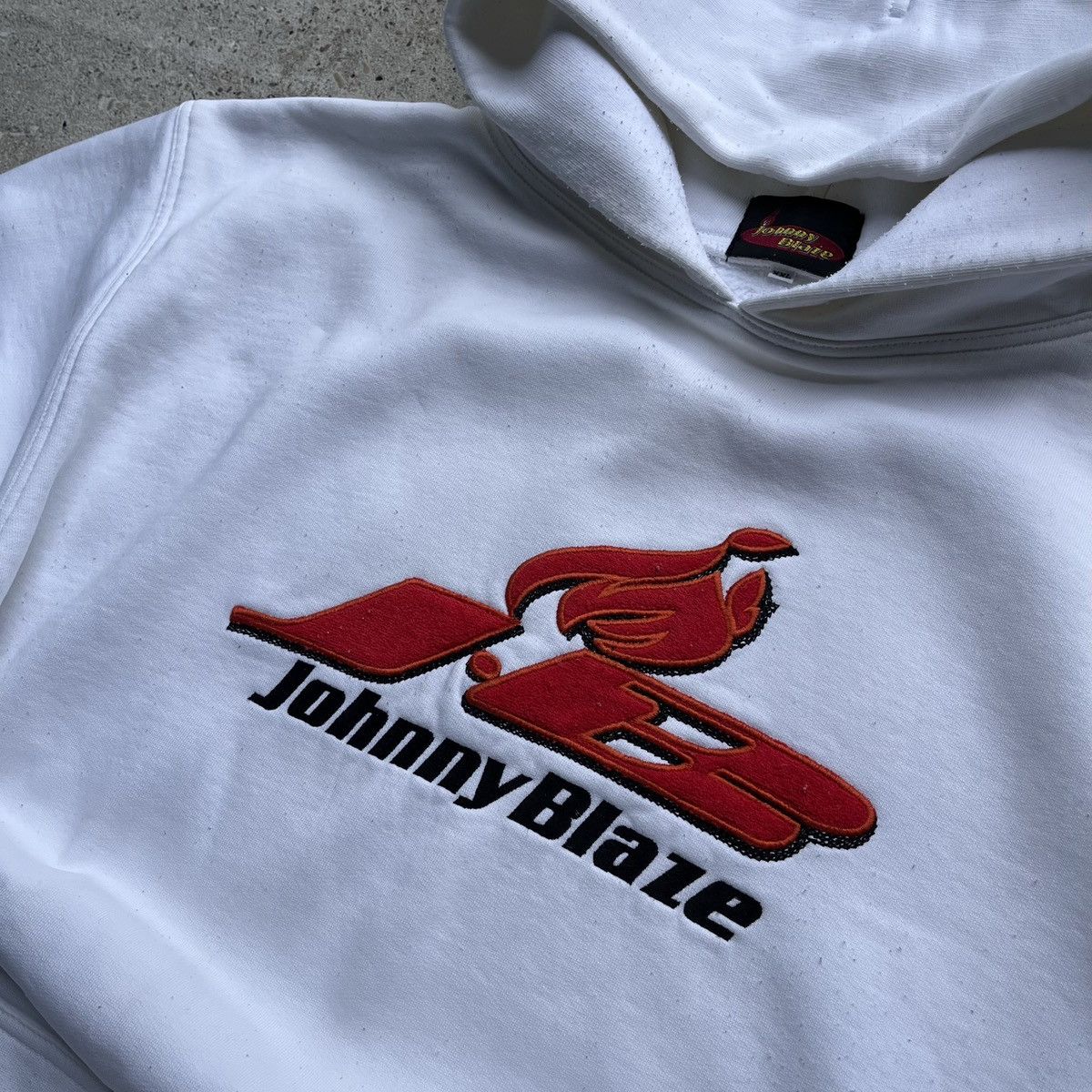 Rap Tees × Vintage × Wu-Tang Clan VINTAGE JOHNNY BLAZE HIP HOP HOODIE OVERSIZED Size US XXL / EU 58 / 5 - 5 Thumbnail
