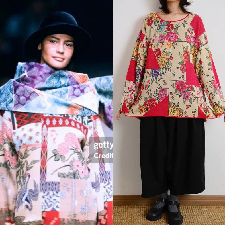 Kenzo KENZO Floral sweater Size S / US 4 / IT 40 - 1 Thumbnail