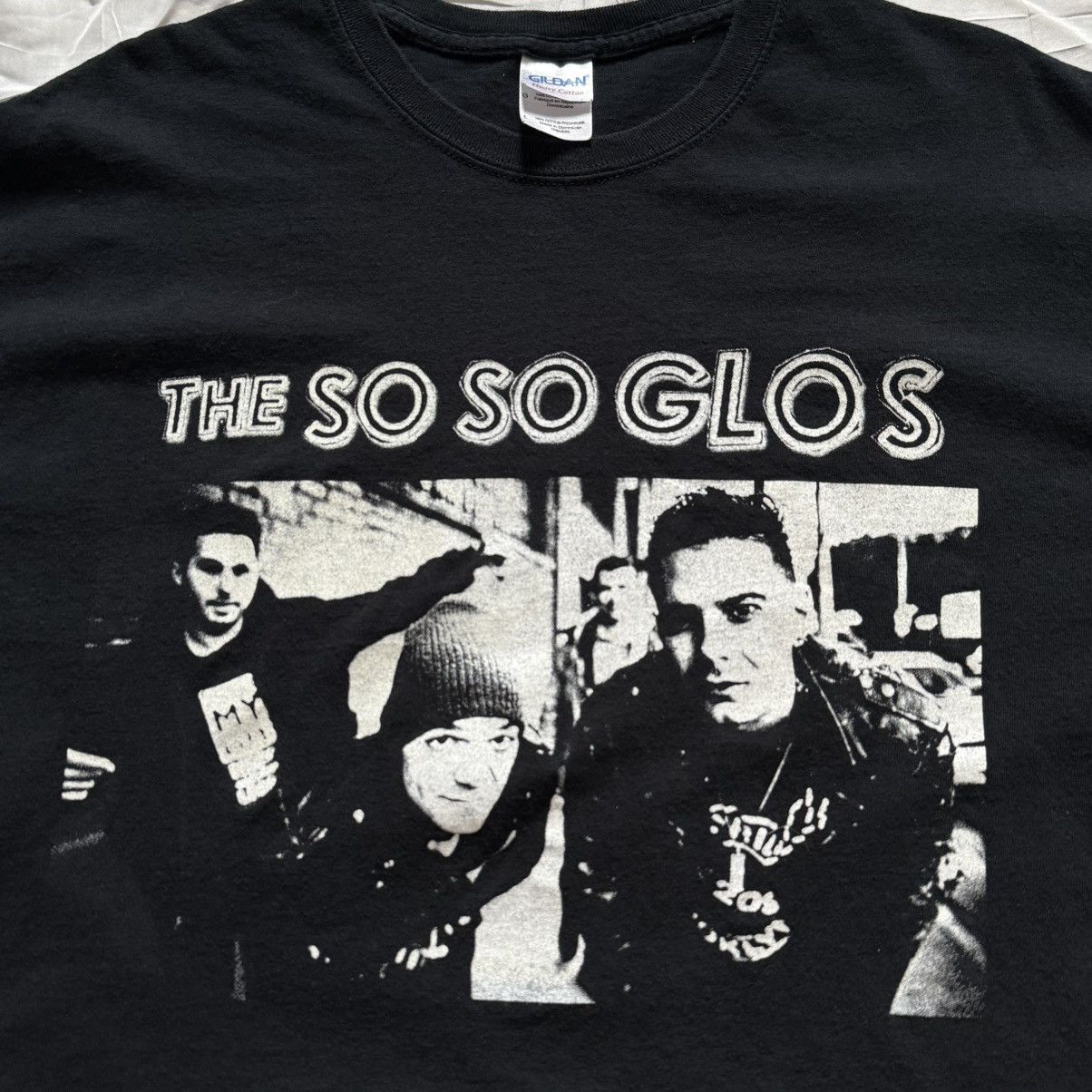 Band Tees The So So Glos Punk Band T-Shirt Gildan Heavy Cotton Size L Size US L / EU 52-54 / 3 - 3 Thumbnail
