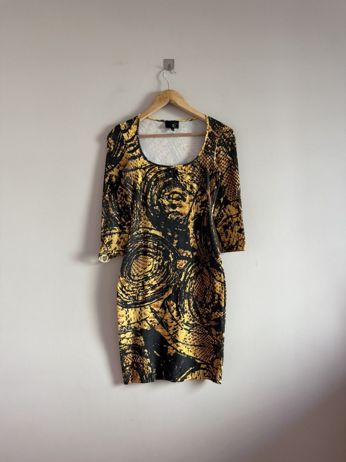 Just Cavalli Just Cavalli Snake Print Bodycon Dress Size S / US 4 / IT 40 - 1 Thumbnail
