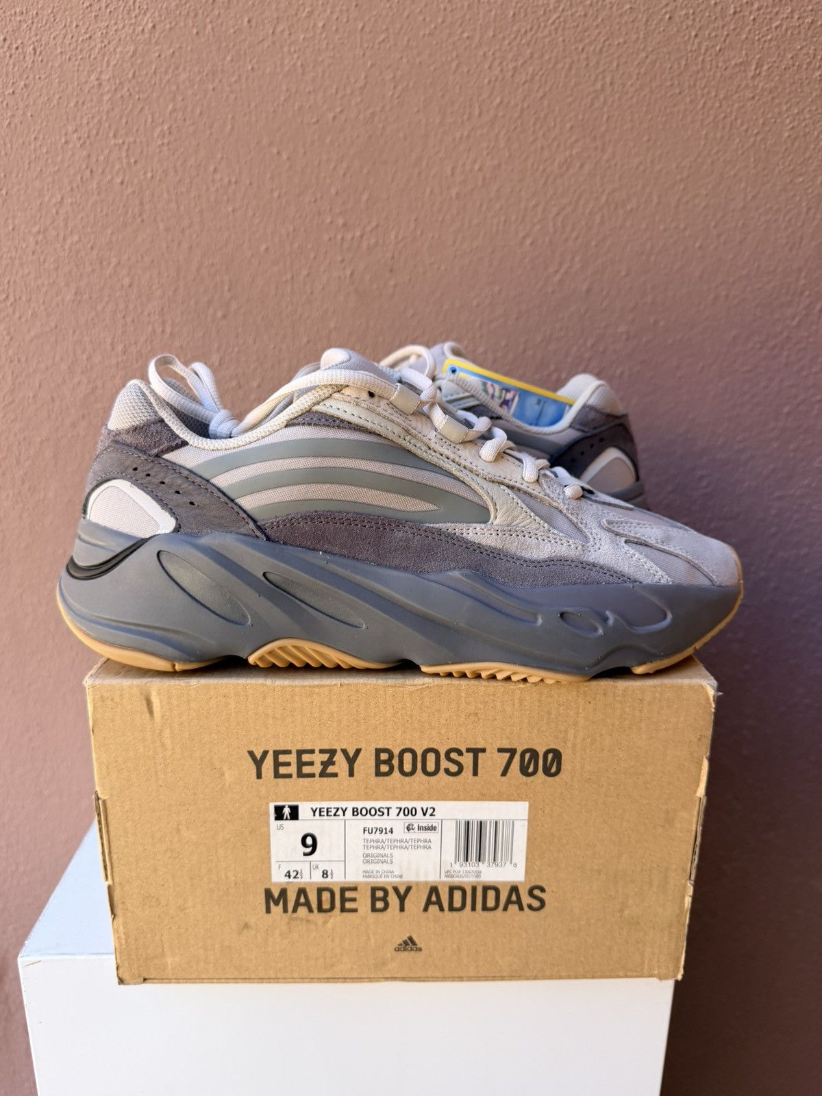 Yeezy Adidas Yeezy Boost 700 V2 Tephra Sneaker Shoes Size 9 Size US 9 / EU 42 - 1 Thumbnail
