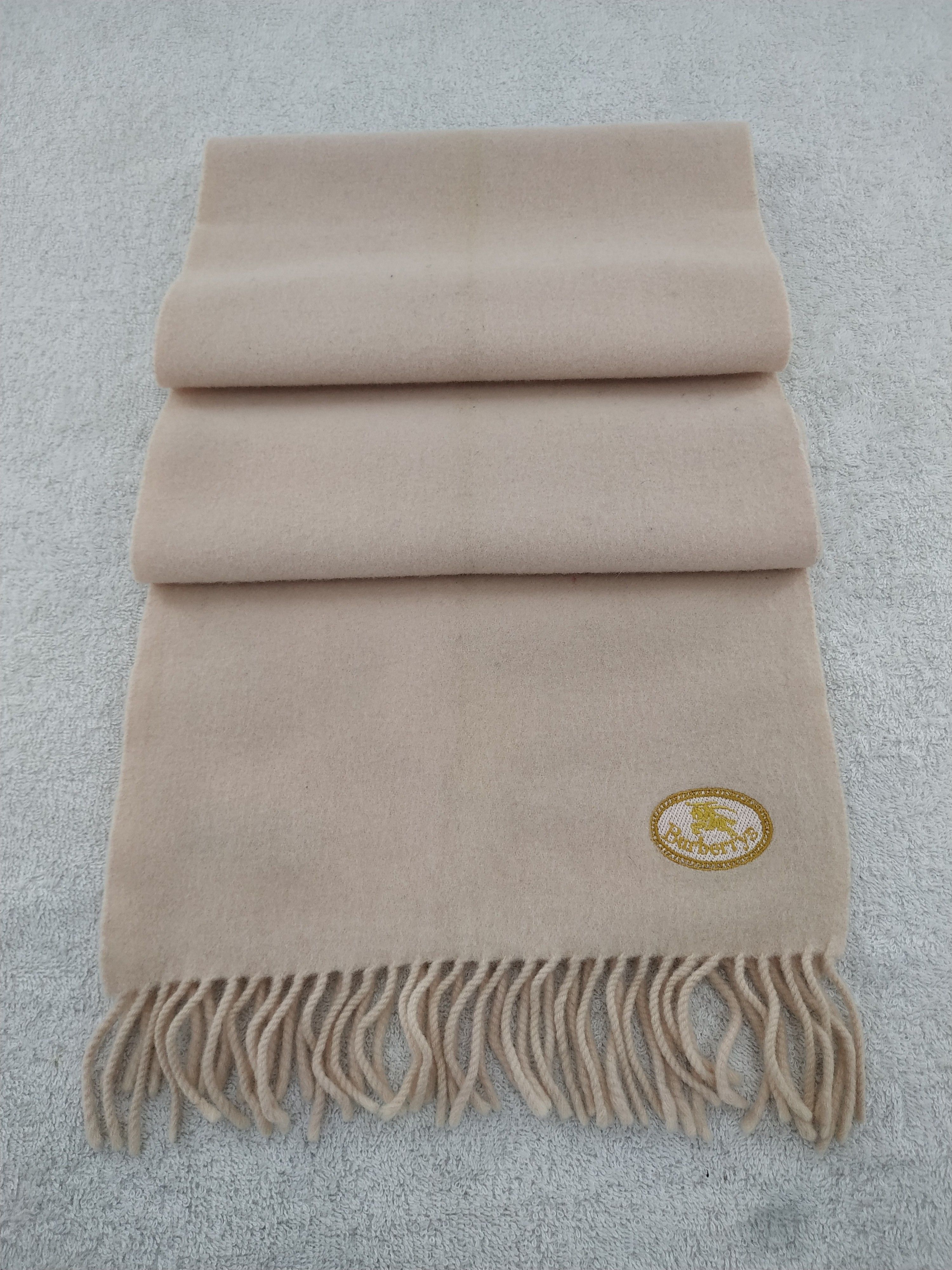 Burberry Vintage Burberry Wool Scarf/Muffler/Neckwear MF150 Size ONE SIZE - 2 Thumbnail
