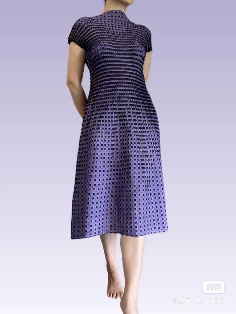 Issey Miyake Issey Miyake Square pleated dress Size M / US 6-8 / IT 42-44 - 6 Thumbnail