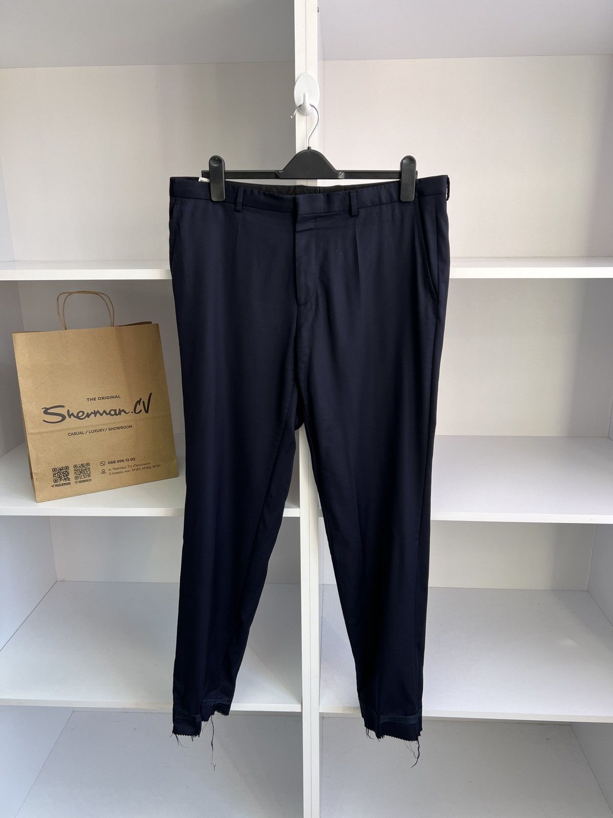 Hugo Boss × Vintage Vintage Hugo Boss Luxury Old Money Style Suit Size 52S - 13 Thumbnail