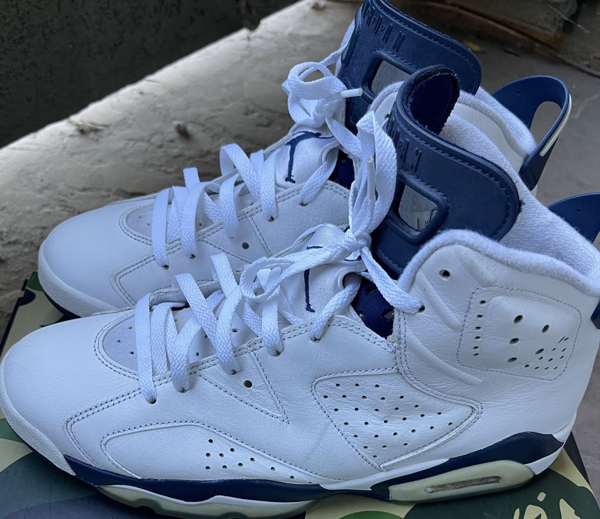 Jordan Brand Nike Air Jordan Midnight Navy 6’s Retro Men’s Size 12. Size US 12 / EU 45 - 2 Thumbnail