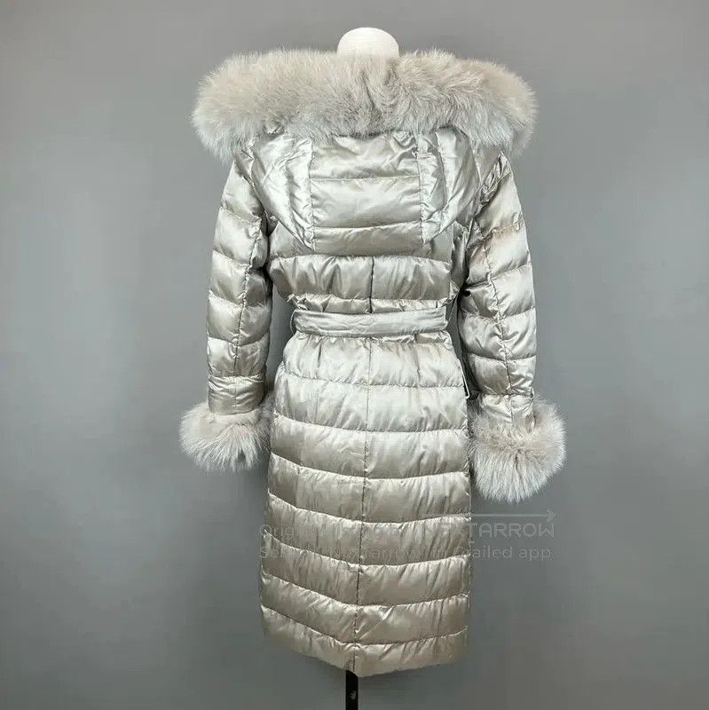 Max Mara MaxMara Champagne Quilted Women's Down Jacket . Size M / US 6-8 / IT 42-44 - 2 Thumbnail