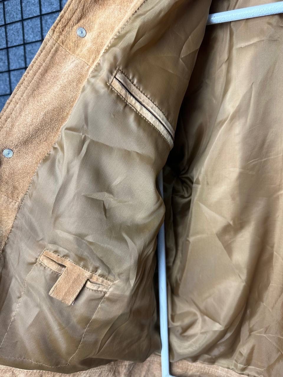 Genuine Leather × Vintage Theos vom theo dreier leather jacket vintage size Medium Size US M / EU 48-50 / 2 - 8 Thumbnail