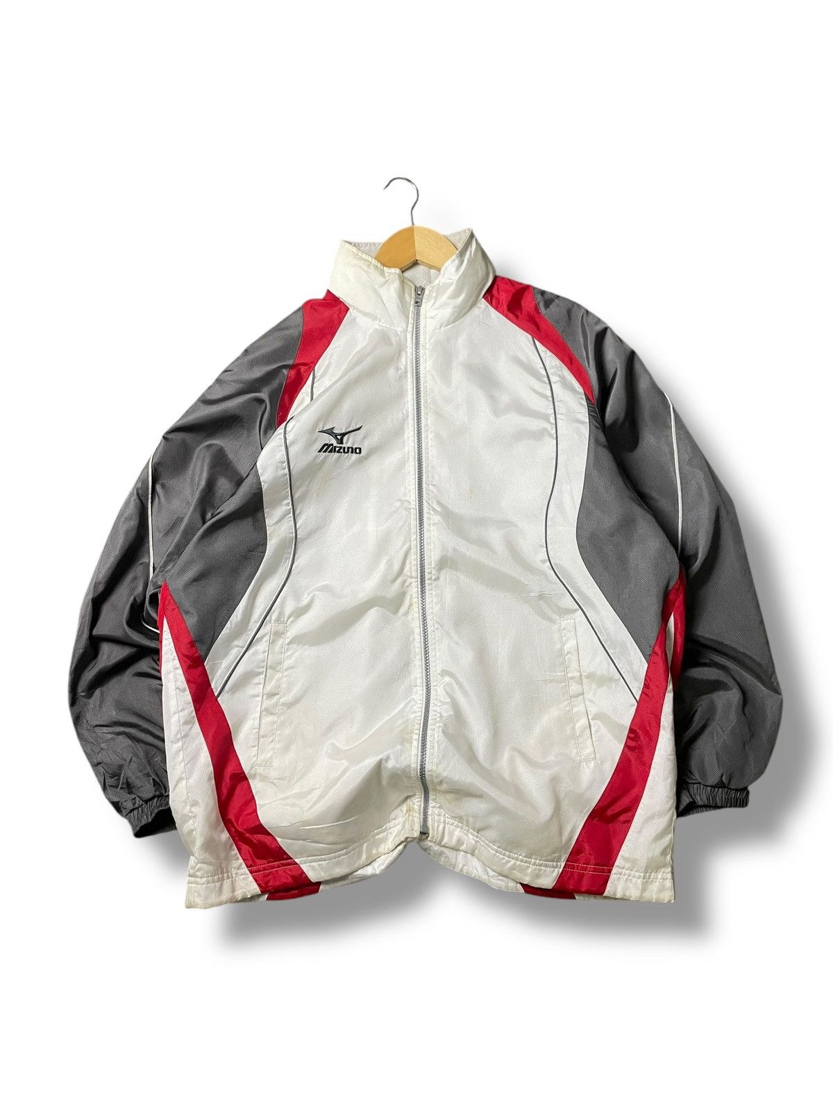 Japanese Brand × Mizuno × Vintage Vintage MIZUNO Multicolour Zipper Jacket (72) Size US M / EU 48-50 / 2 - 1 Thumbnail