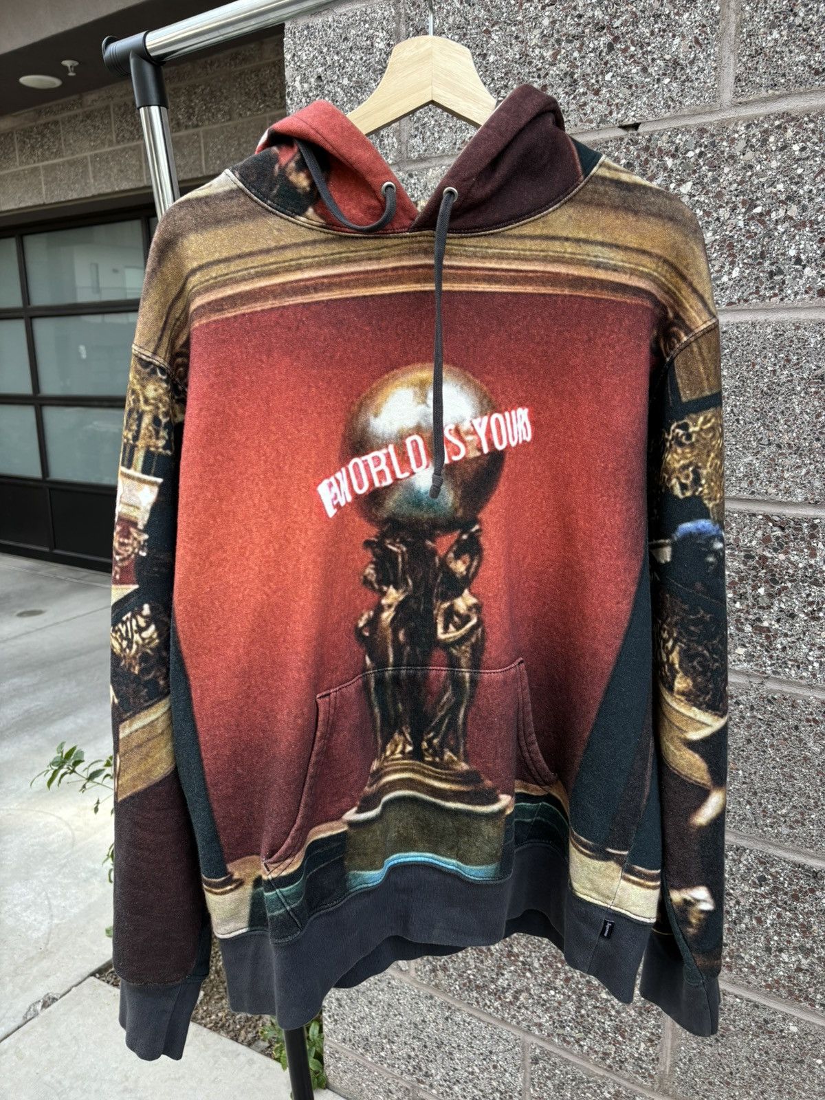 Hooded Sweatshirt Supreme Scarface Sweater Supreme Scarface