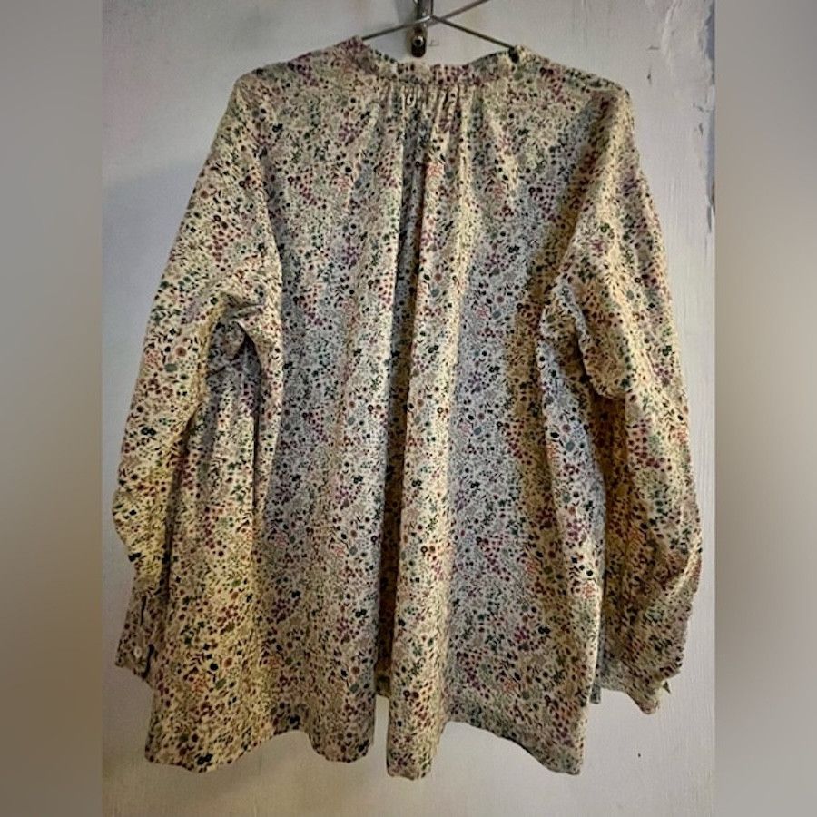 6397 6397 Floral Cotton Blouse – Size Small Size S / US 4 / IT 40 - 2 Thumbnail