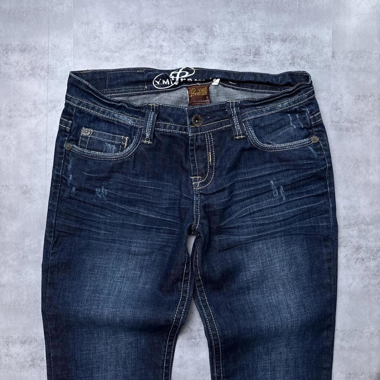 Other Y2K YMI Premium Boot Cut Flared Denim 00s Jeans Size 28" / US 6 / IT 42 - 5 Thumbnail