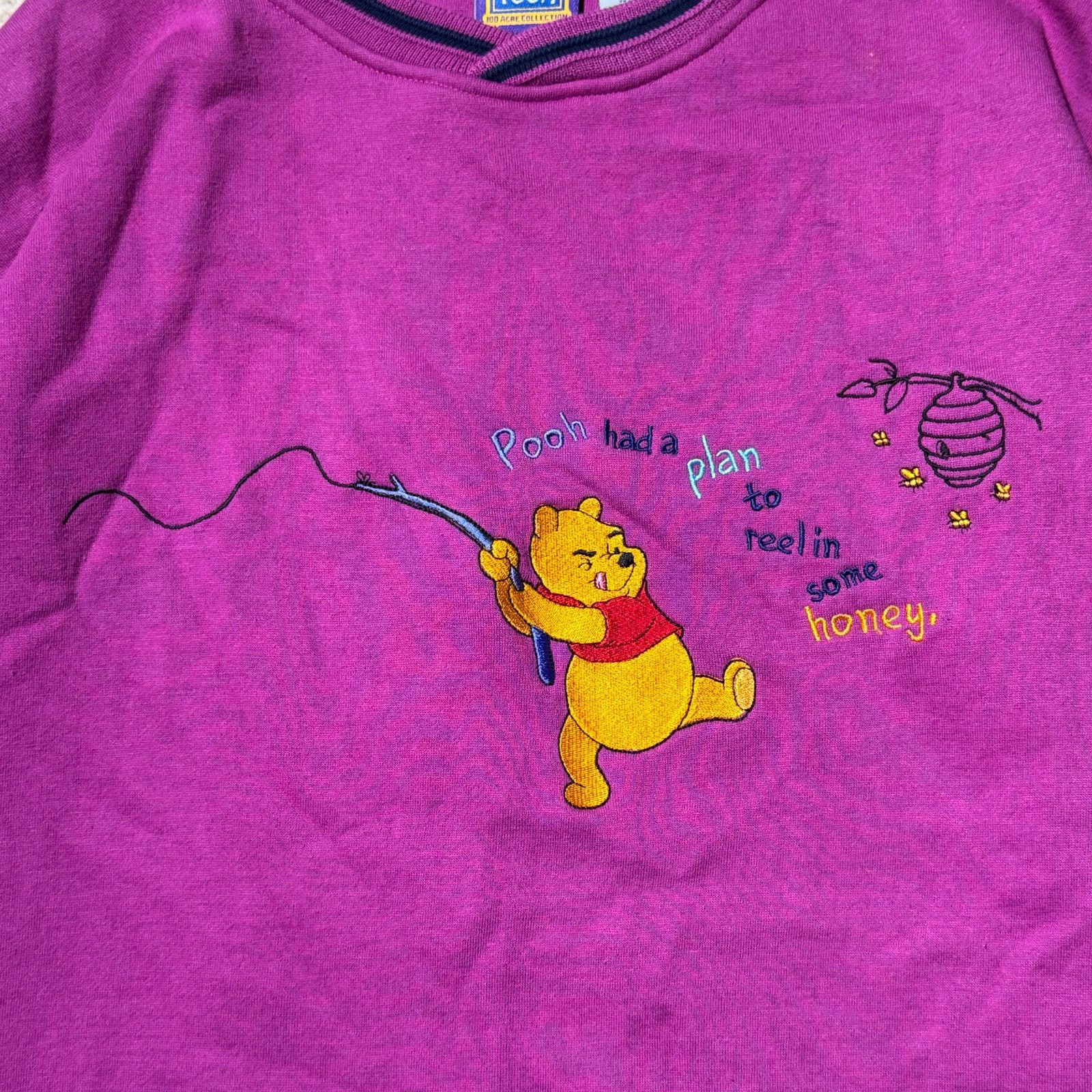 Disney Y2K 100 Acre Collection Pooh Had a Plan Crewneck Size XL / US 12-14 / IT 48-50 - 2 Thumbnail
