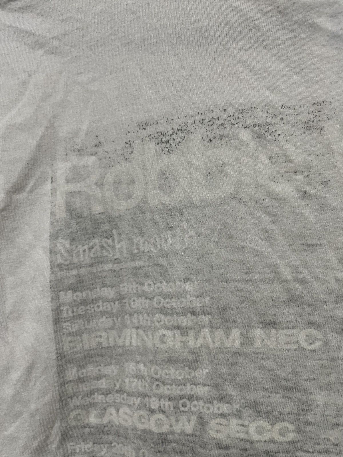 Band Tees × Vintage Vintage 2000 Robbie Williams Smash Mouth Tour T Shirt UK Tee Size US L / EU 52-54 / 3 - 16 Thumbnail