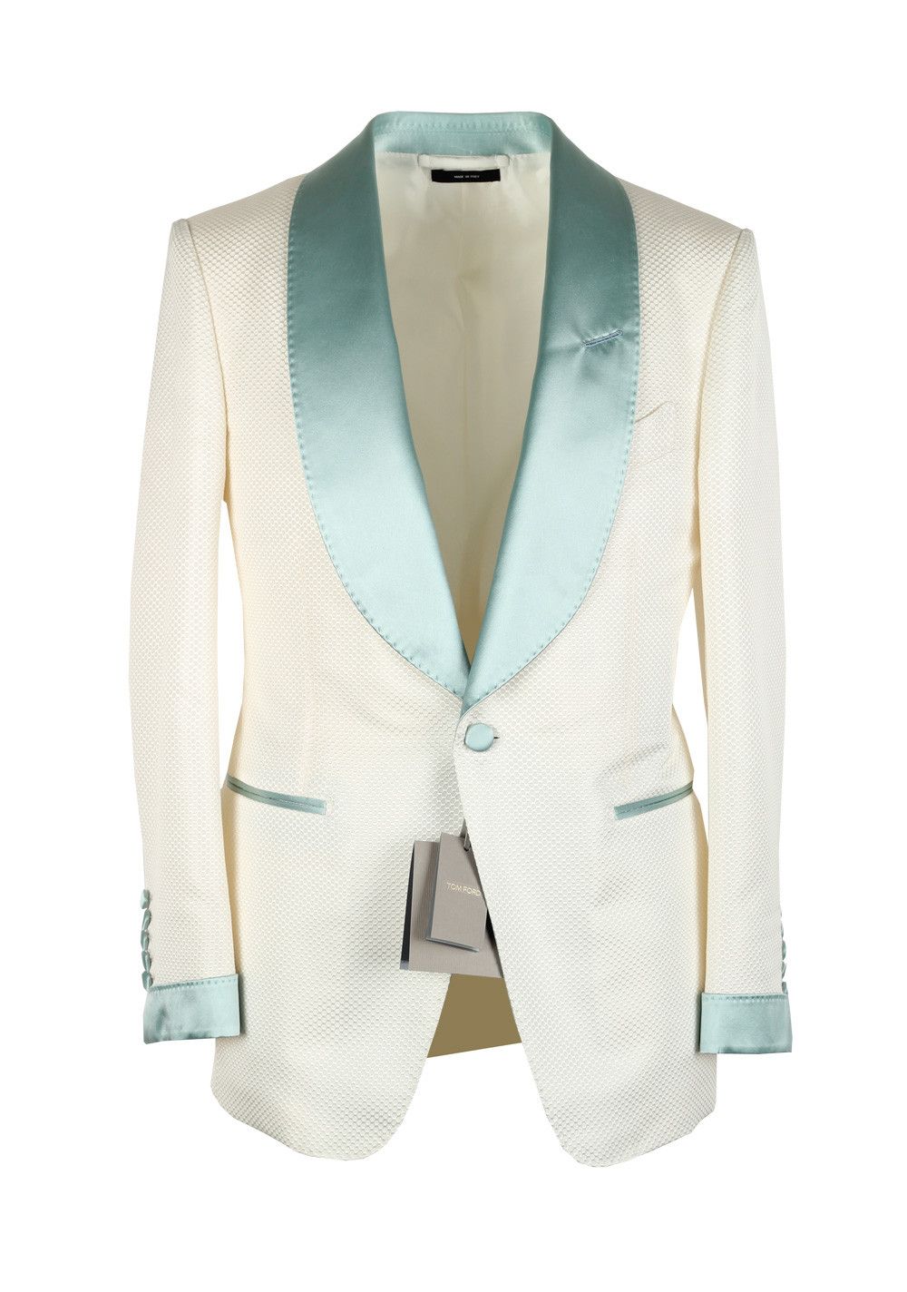 o1cs1st1om0823 Jacket in Ivory & Mint