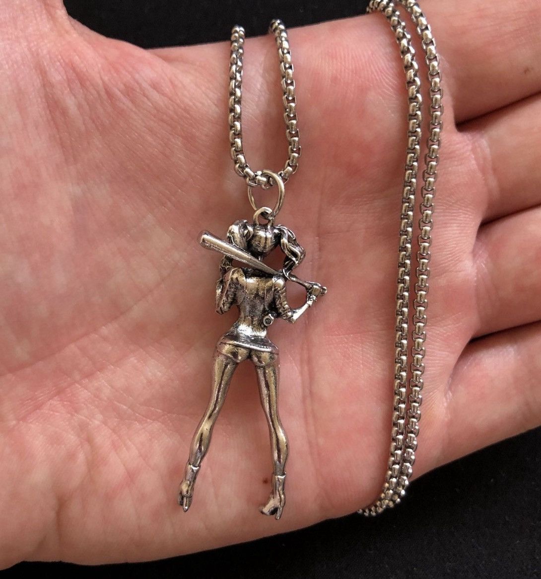 Jewelry Punk Necklace Gothic Chain Size ONE SIZE - 2 Thumbnail