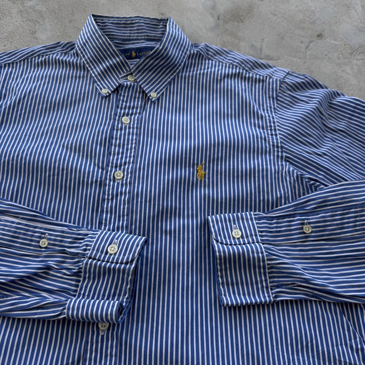 Polo Ralph Lauren Vintage 90s Polo Ralph Lauren Button Up Shirt Y2K Avantgarde Size US L / EU 52-54 / 3 - 4 Thumbnail