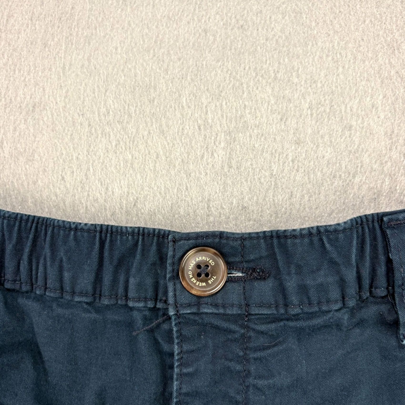 Chubbies Chubbies Shorts Mens 2XL Blue Chino The Khakinators Above Knee Preppy Stretch Shirt/Bottom? (Note: No new info) Size US 34 / EU 50 - 2 Thumbnail