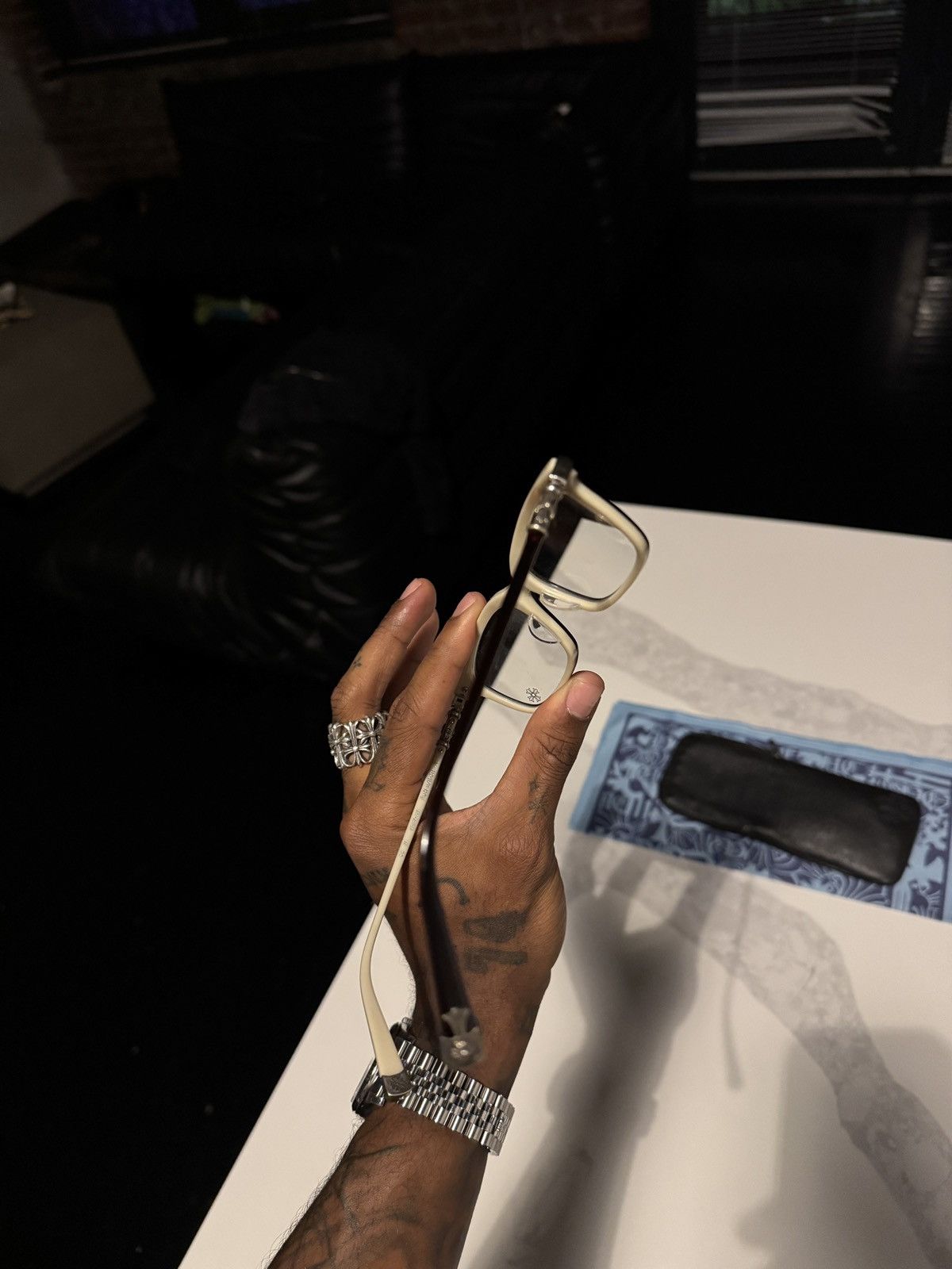 Chrome Hearts × Matty Boy Chrome Hearts Fun Hatch-A Frames Size ONE SIZE - 6 Thumbnail