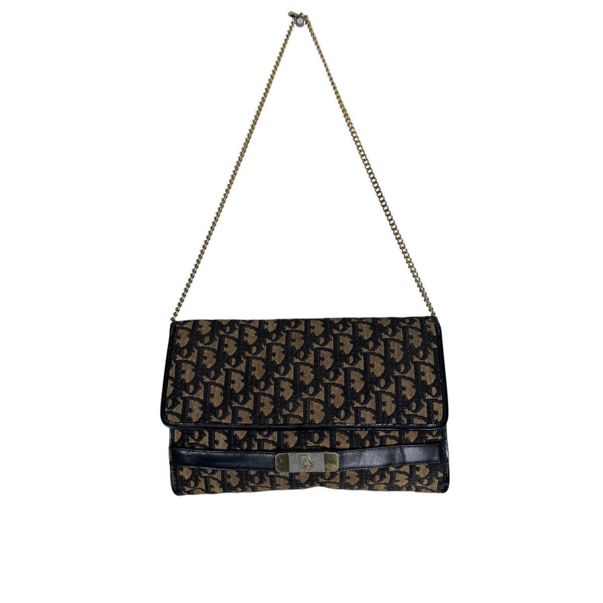 Christian Dior Monsieur 🔥CHRISTIAN DIOR MONOGRAM CHAINS STRAPS SHOULDER BAG Size ONE SIZE - 3 Thumbnail