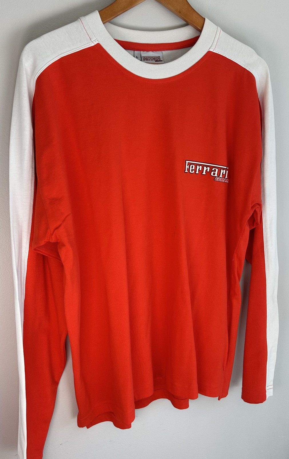 Ferrari Authentic Ferrari Gear Men’s Long Sleeve Crew Neck Shirt Size US L / EU 52-54 / 3 - 2 Thumbnail
