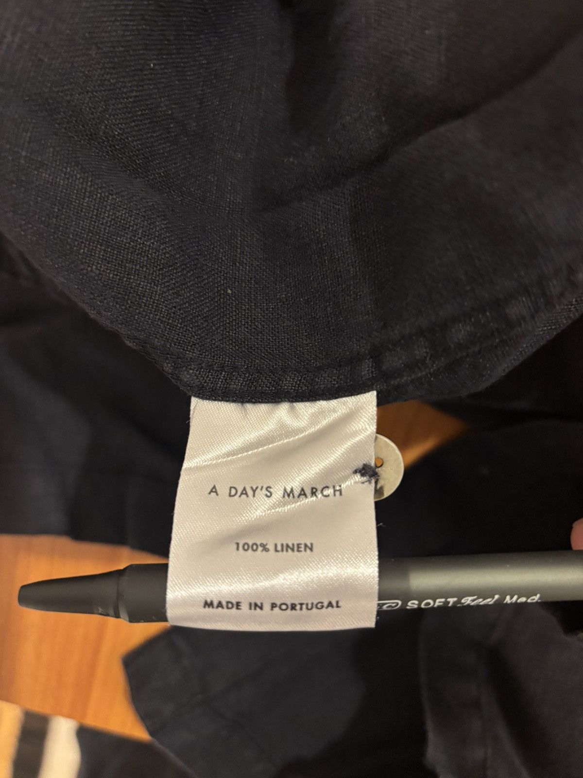 A Day's March Linen Camp Collar Shirt Size US S / EU 44-46 / 1 - 4 Thumbnail