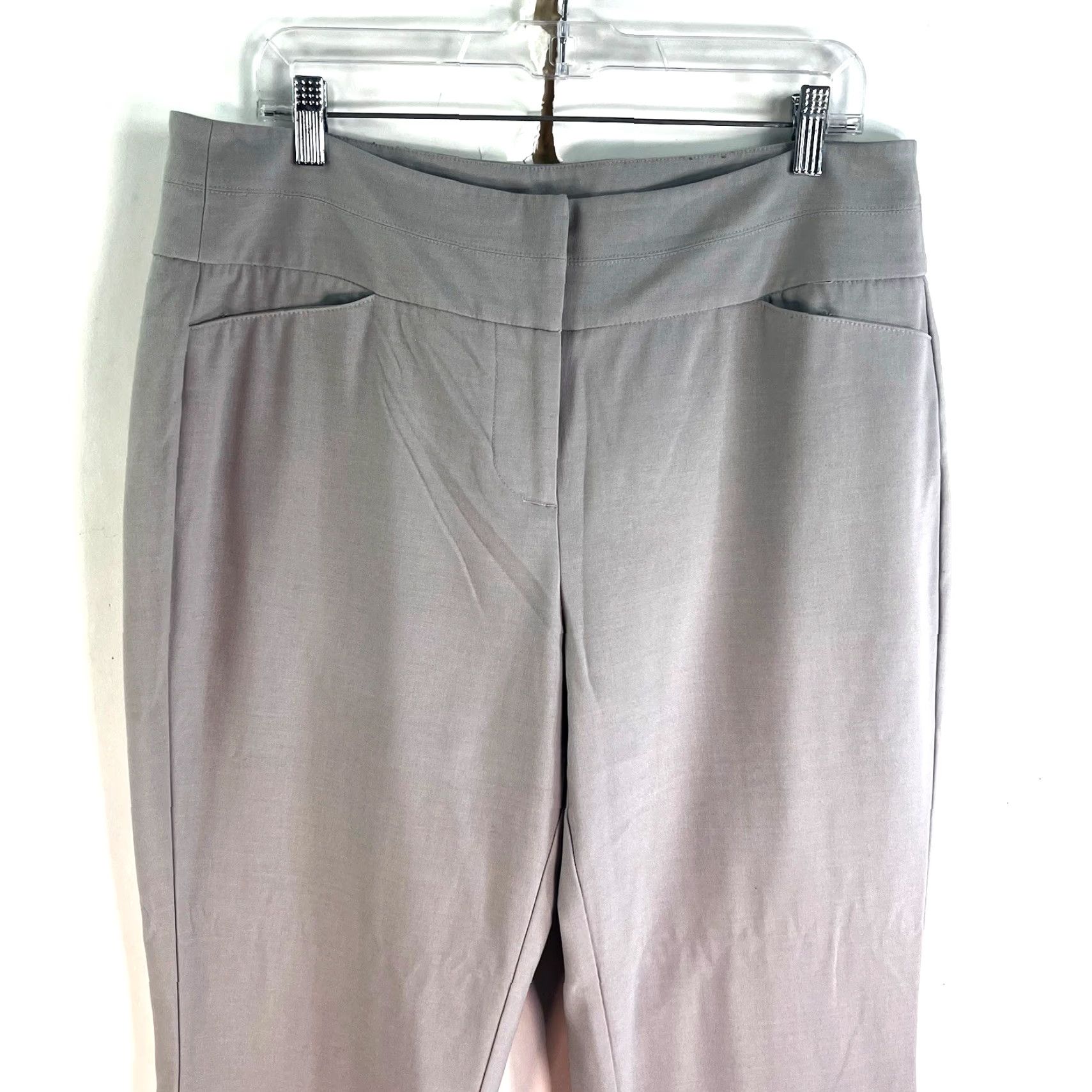 Vintage ELLE Dress Poly 37X33 Womens Size 12 Gray Straight Size XL / US 12-14 / IT 48-50 - 2 Thumbnail