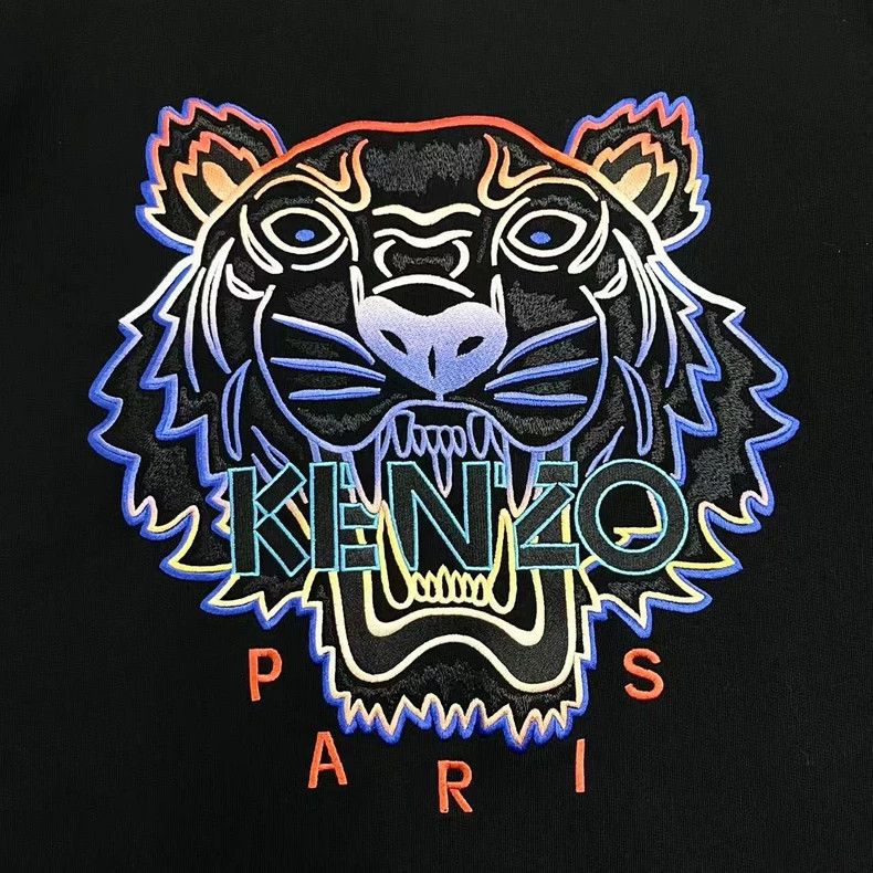 Kenzo KENZO Classic embroidered gradient tiger head letter logo Size S / US 4 / IT 40 - 4 Thumbnail