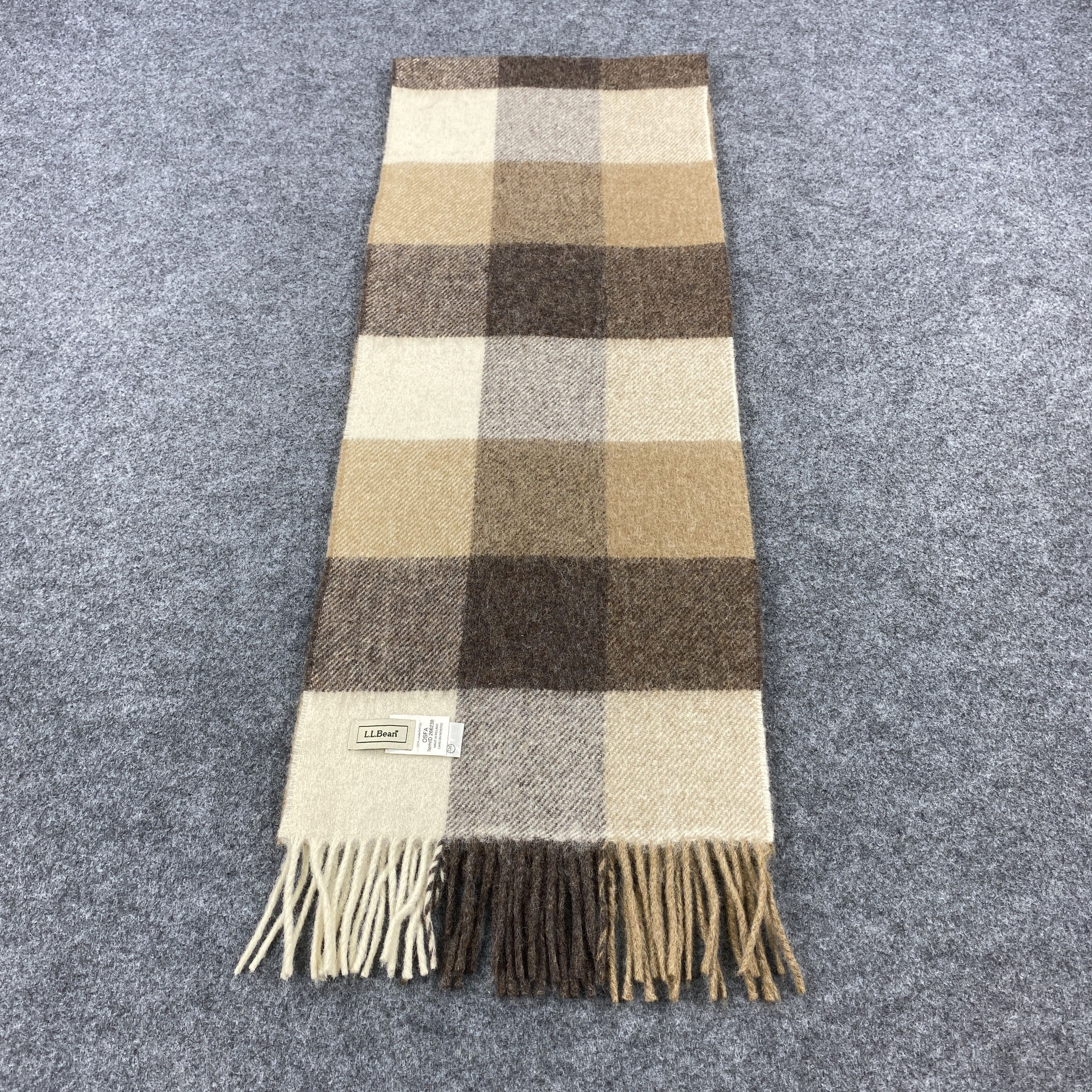 L.L. Bean × Vintage L.L. Bean Scarf # Muffler # Neckwear # D696 Size ONE SIZE - 6 Thumbnail
